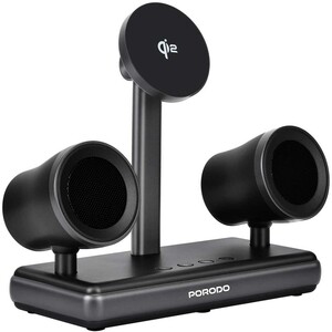 اسپیکر بلوتوث و شارژر وایرلس پورودو