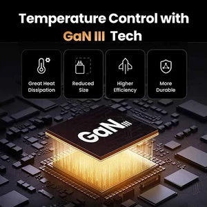 بهترین شارژر دیواری 65 وات Nexode Pro سه پورت یوگرین همراه با کابل 5 آمپر تایپ سی