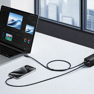 خرید کابل تایپ سی 100 وات بیسوس