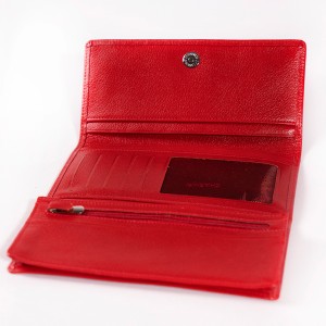 کیف پول چرمی زنانه برند چرمین مدل ژولیان