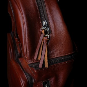 کوله پشتی مردانه چرمین مدل ویکتور