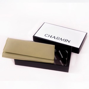 کیف پول چرمی زنانه برند چرمین مدل زینو