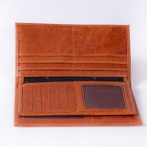 کیف پول پالتویی  چرمی مردانه برند چرمین مدل مکس