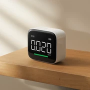 کیفیت مانیتور کیفیت هوا آتومن سنجش دما، رطوبت و ساعت