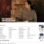 پرزنتر بی‌سیم لیزری گرین لاین