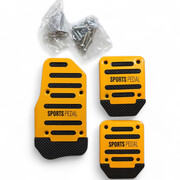 روکش پدال خودرو مدل TYPE R اسپرت مجموعه 3 عددی