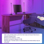 چراغ ایستاده رومیزی هوشمند رقص نور اکولایزر