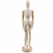 دکوری فانتزی چوبی رومیزی طرح آدمک G-MM5.5/8/12