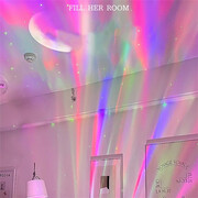 لامپ پروژکتور آسمان شب و ستاره طرح سفینه