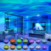 لامپ پروژکتور آسمان شب و ستاره طرح سفینه