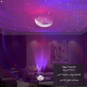 خرید لامپ پروژکتور آسمان شب و ستاره طرح سفینه