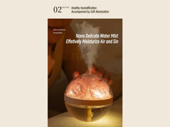 دستگاه مرطوب کننده، خوشبوکننده هوا و چراغ خواب رانمِی Runmei LLD-J225 eternal flower humidifier