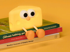 فروش چراغ خواب سیلیکونی فانتزی رومیزی شارژی Cheese night light rechargeable silicone bedroom sleep L54