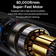 جارو شارژی قابل حمل بیسوس Baseus A5 Air Car Vacuum Cleaner C30459500111-00