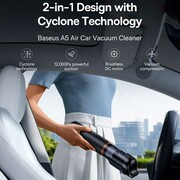 جارو شارژی قابل حمل بیسوس Baseus A5 Air Car Vacuum Cleaner C30459500111-00