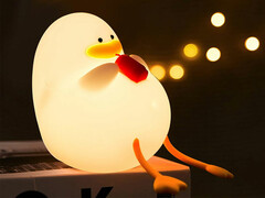 چراغ خواب سلیکونی فانتزی Silicone LED Duck Night Light Holiday Creative Rechargeable Bedroom XR-MM-L2206