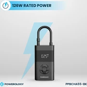 قیمت پمپ باد شارژی پاورولوژی بهمراه پاور بانک و چراغ قوه