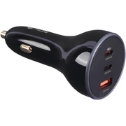 شارژر فندکی فست شارژ ماشین تایپ سی و یو اس بی 160 وات پرووان PCG29