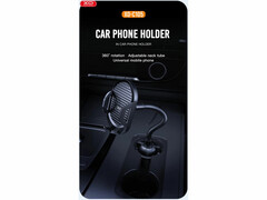 پایه نگهدارنده موبایل جالیوانی ماشین با بازوی بلند