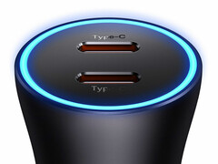 شارژر فندکی فست شارژ ماشین تایپ‌سی 40 وات بیسوس