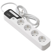 چندراهی و محافظ برق ارت‌دار 3920 وات 4 سوکت هارمونیک هادرون P244