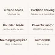 خرید ماشین اصلاح موی سر و بدن شارژی دوکو