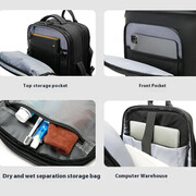 بهترین کوله پشتی مسافرتی لپ تاپ  15.6 با ظرفیت بزرگ 40 لیتر بنج