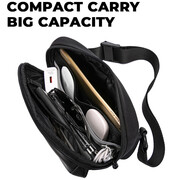 خرید کیف دوشی و کیف دستی ضدآب و ضدسرقت مردانه بنج