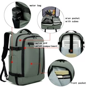 کوله پشتی لپ‌تاپ بزرگ ضدآب مسافرتی بنج