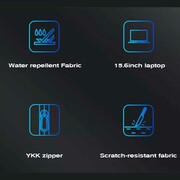 کیف باشگاه حرفه ای ضدآب با قابلیت جدا سازی وسایل بنج