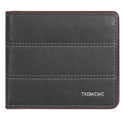 بهترین کیف پول مردانه تاشو طرح چرم لوکس تائومیک‌میک