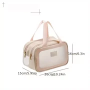 کیف دستی لوازم آرایش بهداشتی دارای محفظه جدا کننده