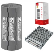 ست پیچ گوشتی آهنربایی استوانه‌ای 126 عددی پرووان Proone PGS101