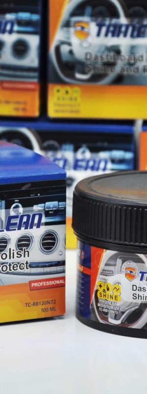 واکس داشبورد تام کلین مدل TC-RB120N72 حجم 100 میلی لیتر