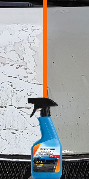 اسپری واکس فوری  بدنه خودرو تام کلین مدل TC-CB480Y62 حجم 480 میلی لیتر