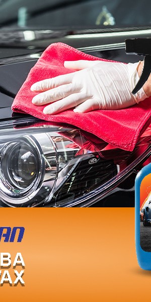 اسپری واکس فوری  بدنه خودرو تام کلین مدل TC-CB480Y62 حجم 480 میلی لیتر