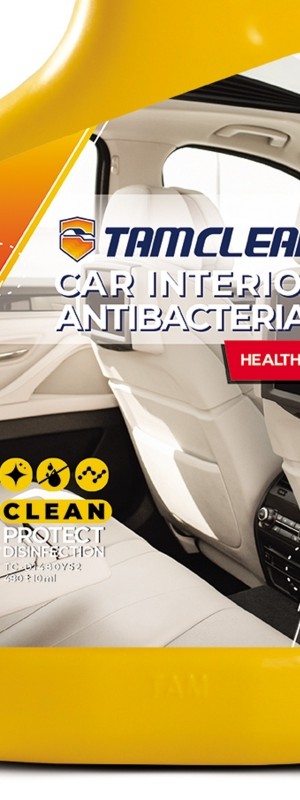 اسپری آنتی باکتریال و تمیزکننده داخل خودرو تام کلین 480 میلی لیتر