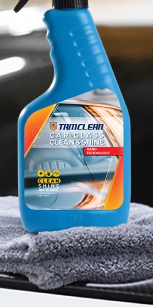 اسپری تمیز و براق کننده شیشه نانو تام کلین