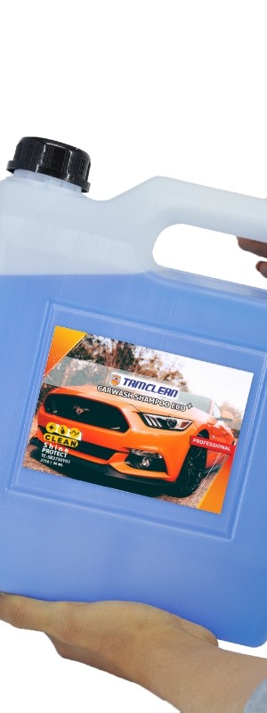 شامپو تمیز و براق کننده اکو پلاس تام کلین مدل TC-SB3750Y01 حجم 3750 میلی لیتر