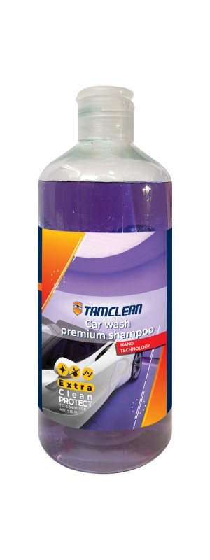 شامپو تمیزکننده بدنه خودرو تام کلین مدل پریمیوم TC-SB400Y08حجم 400 میلی لیتر