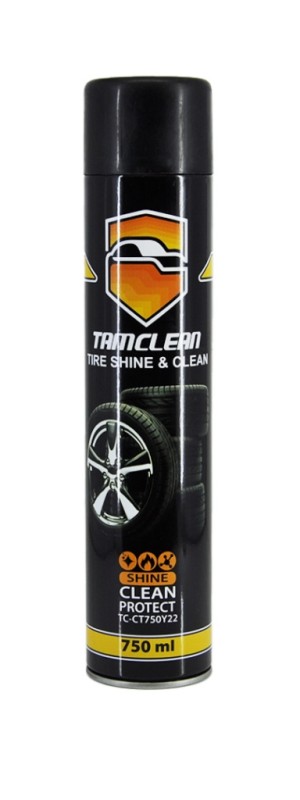 اسپری فوم براق کننده لاستیک تام کلین حجم750 میل