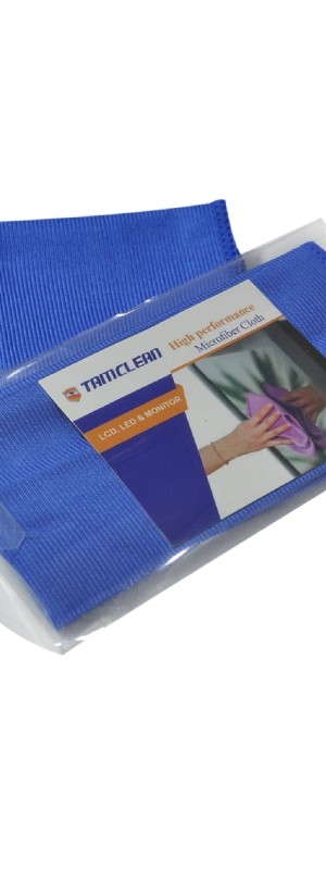 دستمال میکروفایبر نظافت خودرو تام کلین مدل TC-MFL250S