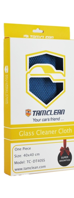 دستمال نظافت و خشک کننده ی میکروفایبر تام کلین مدل TC-dt40ss