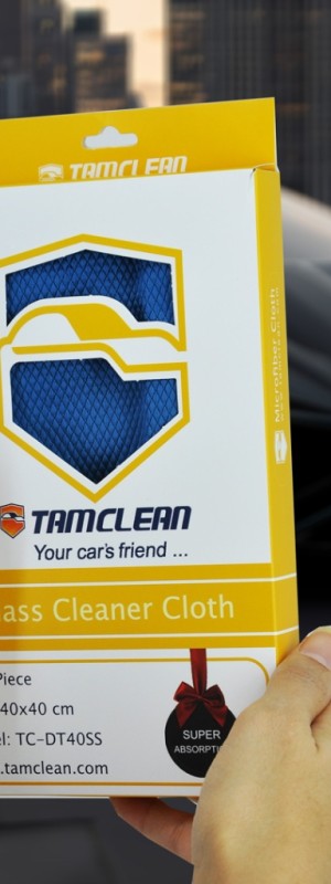 دستمال نظافت و خشک کننده ی میکروفایبر تام کلین مدل TC-dt40ss