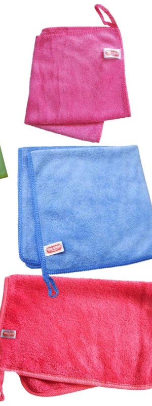 دستمال میکروفایبر نظافت خودرو تام کلین بسته 5 عددی