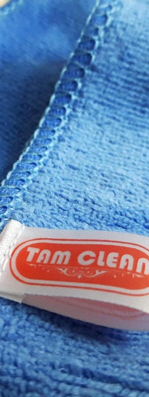 دستمال میکروفایبر نظافت خودرو تام کلین بسته 5 عددی