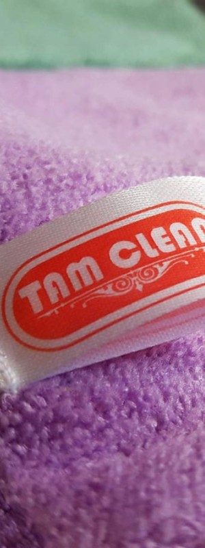 دستمال میکروفایبر نظافت خودرو تام کلین بسته 5 عددی