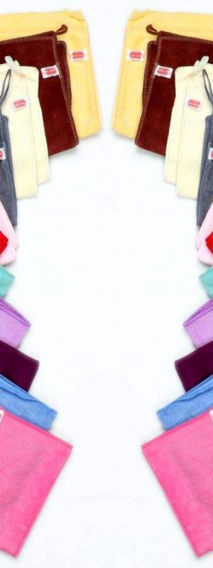 دستمال حوله ای میکروفایبر ضدخش تام کلین بسته 4 عددی