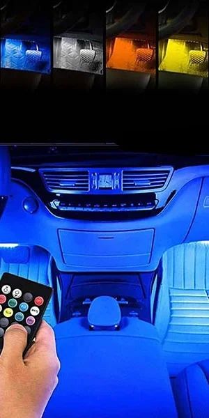 کیت نور پردازی داخل خودرو مدل اتمسفر لایت 22 سانتی متر