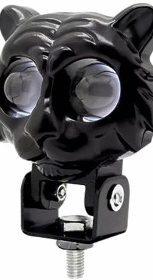 چراغ پروژکتور جلوی موتور سیکلت مدل ببری گربه ای